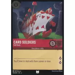 Card Soldiers - Full Deck - Foil