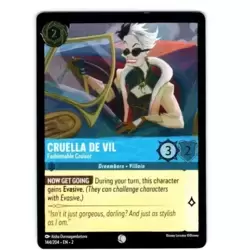 Cruella De Vil - Fashionable Cruiser - Foil