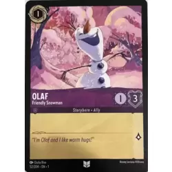 Olaf - Friendly Snowman - Foil