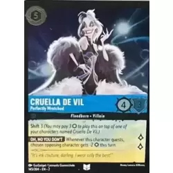 Cruella De Vil - Perfectly Wretched - Foil