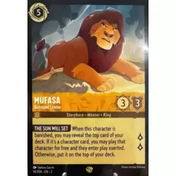 Mufasa - Betrayed Leader - Foil