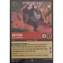 Ratigan - Very Large Mouse - Foil