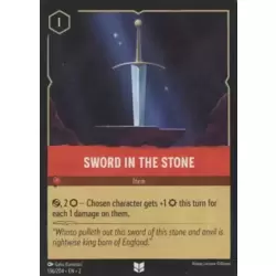 Sword in The Stone - Foil