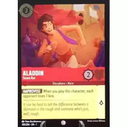 Aladdin - Street Rat - Foil