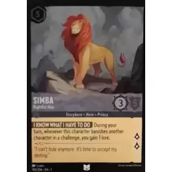 Simba - Rightful Heir - Foil