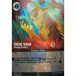 Shere Khan - Menacing Predator