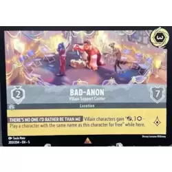 Bad-Anon - Villain Support Center - Foil