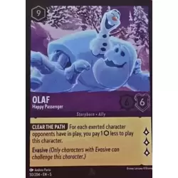 Olaf - Happy Passenger - Foil