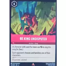 Be King Undisputed - Foil