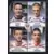 Thierry Debès / Laurent Quievreux / Jonathan Martins Pereira / Carl Medjani - AC Ajaccio