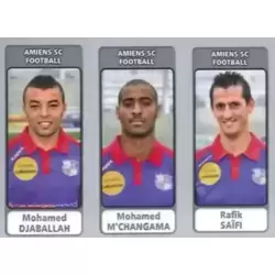 Mohamed Djaballah / Mohamed M'Changama / Rafik Saïfi - Amiens SC Football