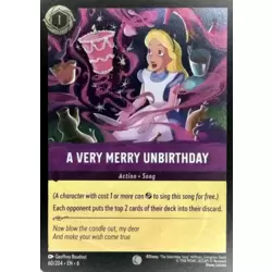A Very Merry Unbirthday - Foil