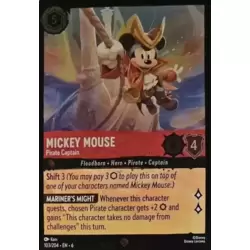 Mickey Mouse - Pirate Captain - Foil