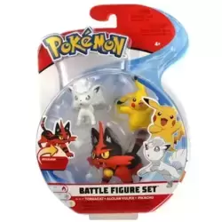 Torracat, Alolan Vulpix & Pikachu 3 Pack