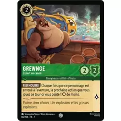 Grewnge, Expert en canon