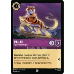 Rajah, Tigre fantomatique