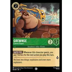 Grewnge, Cannon Expert
