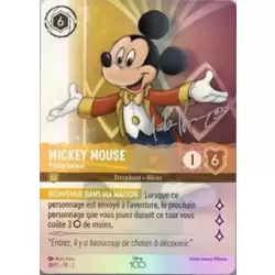 Mickey Mouse - Visage amical