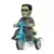 ReAction Figures - Frankenstein (Black w/ Blue Trike)