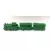 Locomotive et wagons - Locomotive, un wagon passager et un wagon marchandise (vert)