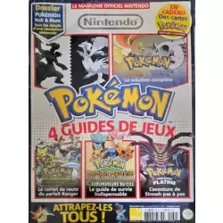 Pokemon 4 guides de jeux