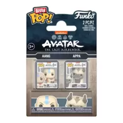 Avatar The Last Airbender - Aang & Appa 2 Pack