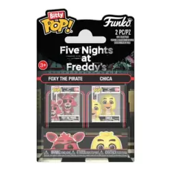 Five nights at Freddy's - Foxy The Pirate & Chica 2 Pack