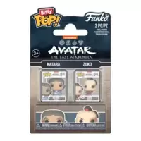 Avatar The Last Airbender - Katara & Zuko 2 Pack