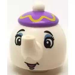 Duplo Figure, Disney Princess, Mrs. Potts (Duplo Utensil Teapot) (6212894)