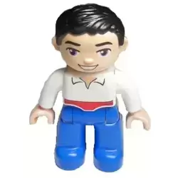 Duplo Figure Lego Ville, Disney Princess, Prince Eric