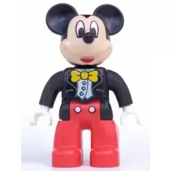 Duplo Figure Lego Ville, Mickey Mouse, Jacket, Vest and Bow Tie (6108826 / 6206114 / 6269841)