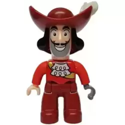 Duplo Figure Lego Ville, Never Land Pirates, Captain Hook (6033085 / 6078507)