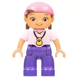 Duplo Figure Lego Ville, Never Land Pirates, Izzy (6033054 / 6078568)