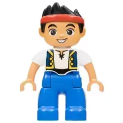 Duplo Figure Lego Ville, Never Land Pirates, Jake (6031799 / 6078563)