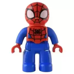 Duplo Figure Lego Ville, Spider-Man (Peter 'Spidey' Parker), Large Eyes (6351304)
