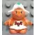 Duplo Figure Little Forest Friends, Female, White Dress with Red Mushrooms Pattern (Snoozy Meadowsweet)