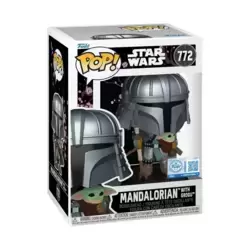 The mandalorian with Grogu