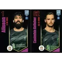 Alisson Becker / Caoimhín Kelleher - Liverpool FC