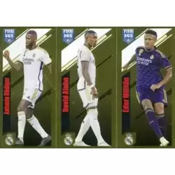Antonio Rüdiger / David Alaba / Éder Militão - Real Madrid CF