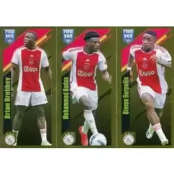 Brian Brobbey / Mohammed Kudus / Steven Bergwijn - AFC Ajax