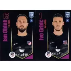 Jan Oblak / Ivo Grbić - Atlético de Madrid