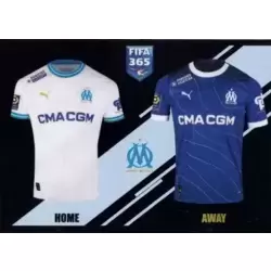 Jerseys - Marseille - Olympique de Marseille