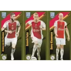Branco Van den Boomen / Kenneth Taylor / Davy Klaassen - AFC Ajax