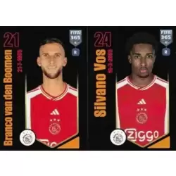 Branco Van den Boomen / Silvano Vos - AFC Ajax
