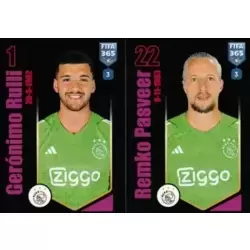 Gerónimo Rulli / Remko Pasveer - AFC Ajax