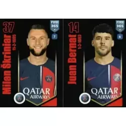 Milan Škriniar / Juan Bernat - Paris Saint-Germain