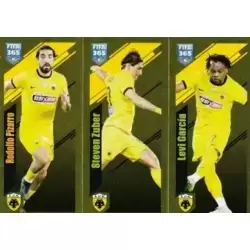 Rodolfo Pizarro / Steven Zuber / Levi García - AEK Athens FC