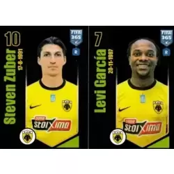 Steven Zuber / Levi García - AEK Athens FC