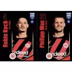 Robin Koch / Philipp Max - Eintracht Frankfurt