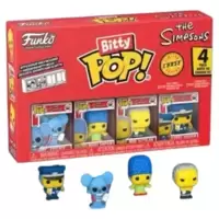 The Simpsons - Itchy, Marge Simpson, Moe Szyslak & Chief Wiggum